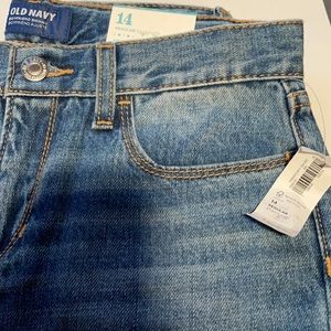 Old Navy size 14 boyfriend skinny adjustable waist